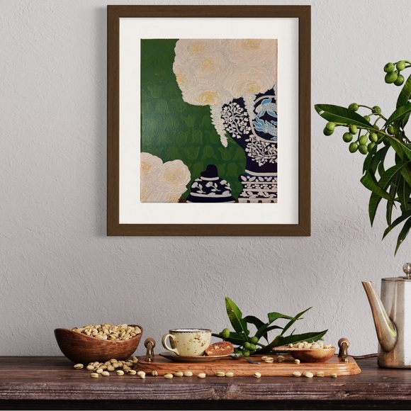 Abstract Floral Painting